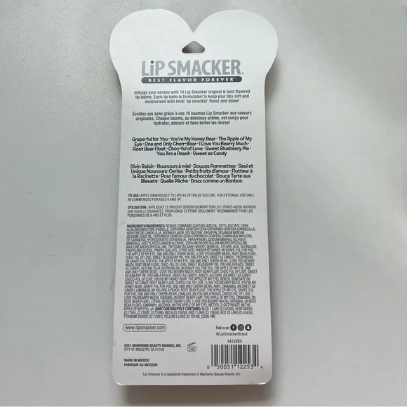 10-Piece Lip Smacker Beary Good Mix - Picture 3 of 7